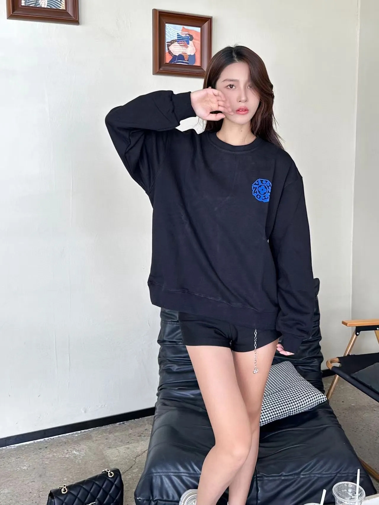 Louis Vuitton/ 25Fw Blue logo